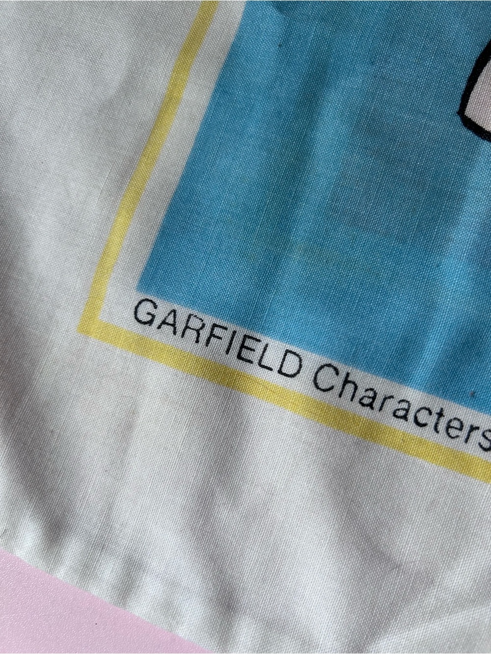 Garfield Vintage 1978 Queen size double sided Pillowcase - Picture 10 of 15